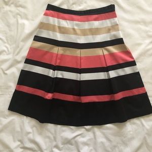 EAST 5 th A-LINE STRIPED SKIRT